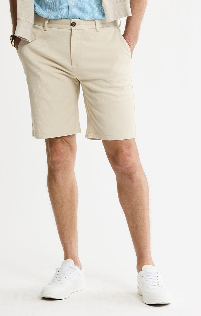 Cotton Silk Blend Stretch Shorts | Men's Shorts | JACHS NY