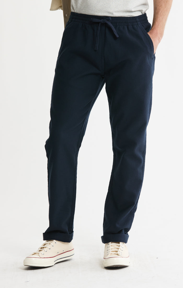 Cotton Twill Drawstring Pants | Men's Pants | JACHS NY