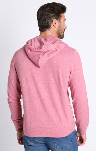 Red Bedford Cotton Modal Pullover Hoodie - JACHS NY