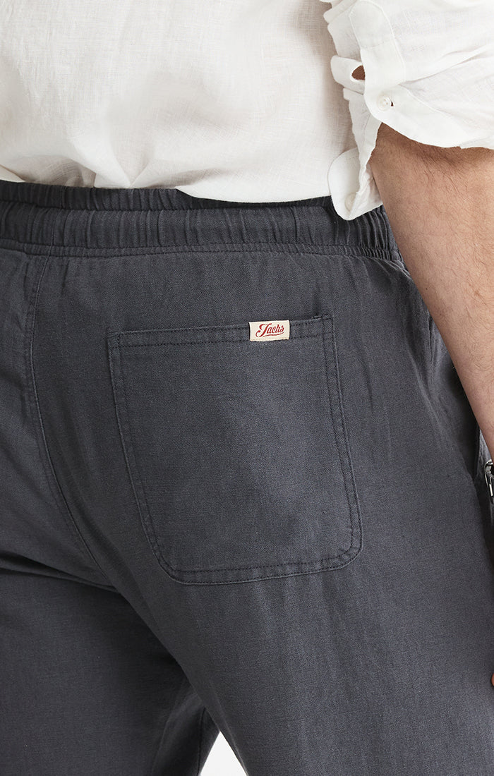 Linen Blend Drawstring Pants | Men's Pants | JACHS NY