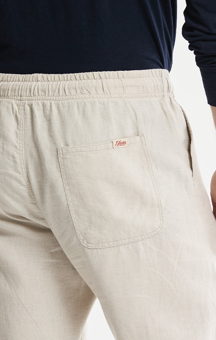 Linen Blend Drawstring Pants | Men's Pants | JACHS NY
