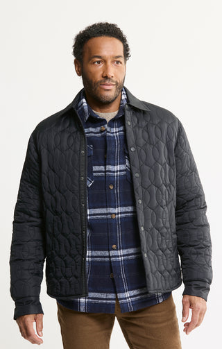 Double Sided Quilted Puffer Jacket - JACHS NY