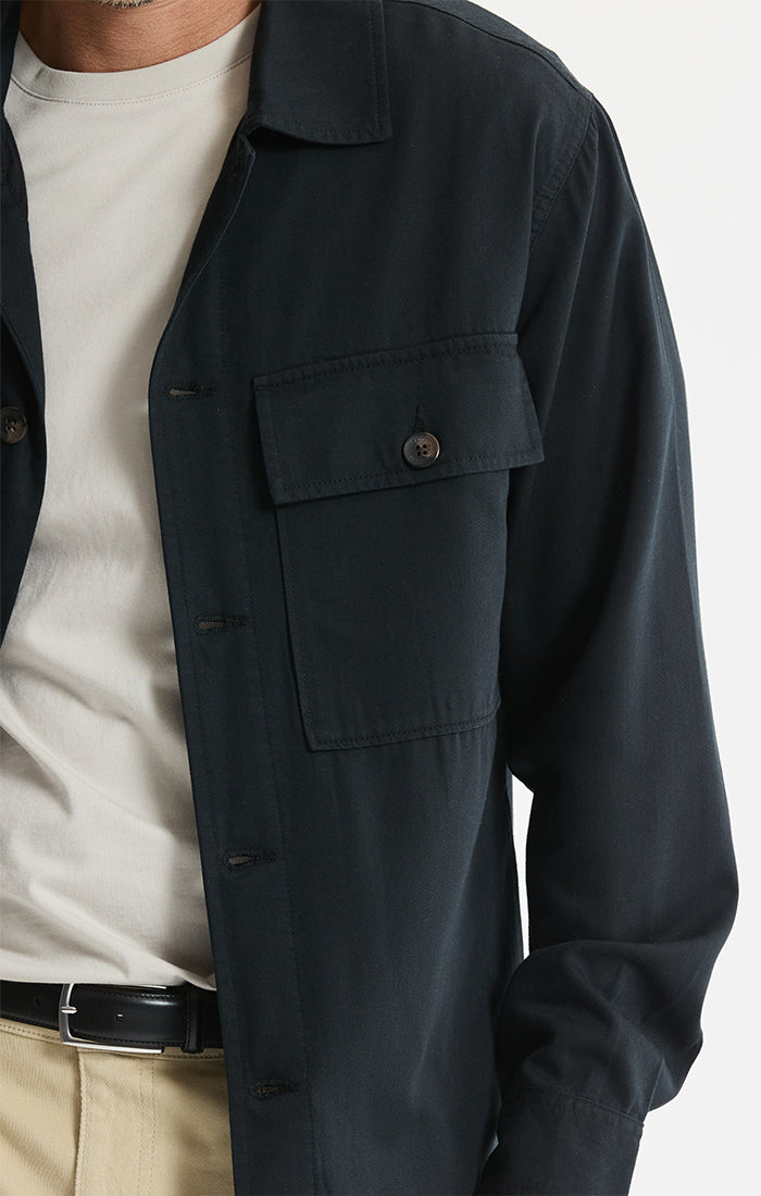 Men's Military Shirt Jacket | Lightweight Military Jacket | JACHS NY