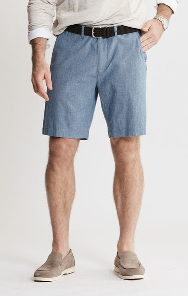 Stretch Chambray Shorts – JACHS NY