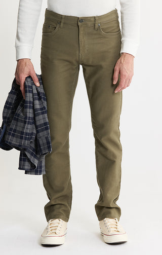 Loopback Twill 5-Pocket Pants - JACHS NY