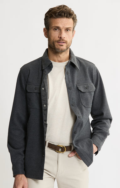HAUNT ハウント 24AW WOOL OVERSHIRT シャツ ブラウス HAUNT（ハウント）｜LINEN SHIRTアイテムの詳細 | GUESTLIST TOKYO