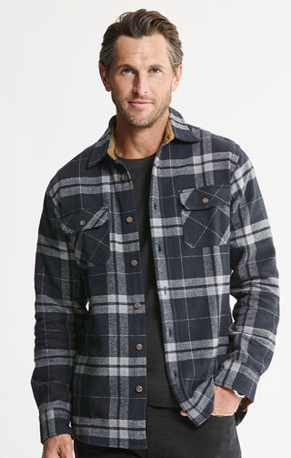 2-Pack Heritage Flannel Shirt + Thermal Crewneck - JACHS NY