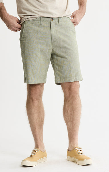 Men's Chambray Shorts | Stretch Chambray Denim Shorts | JACHS NY