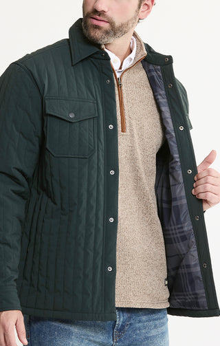Quilted Tech Ripstop Jacket - JACHS NY