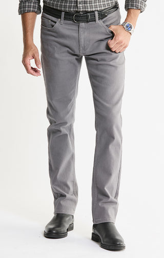 Brushed Bull Denim 5-Pocket Pants - JACHS NY