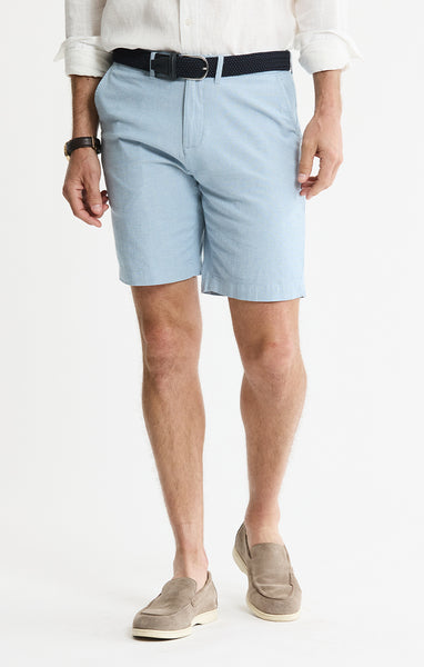 Stretch Chambray Shorts | Men's Shorts | JACHS NY