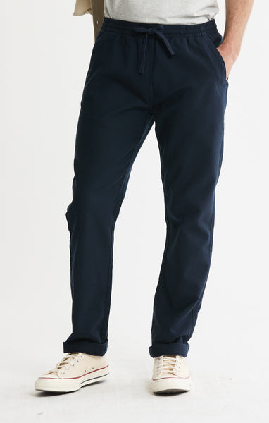 Cotton Twill Drawstring Pants | Men's Pants | JACHS NY