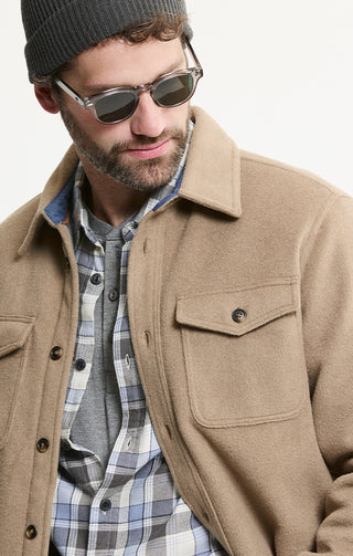 Luxe Soft-Blend Quilt Lined Overshirt - JACHS NY