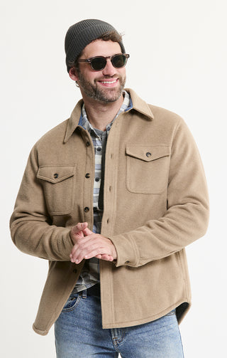 Luxe Soft-Blend Quilt Lined Overshirt - JACHS NY