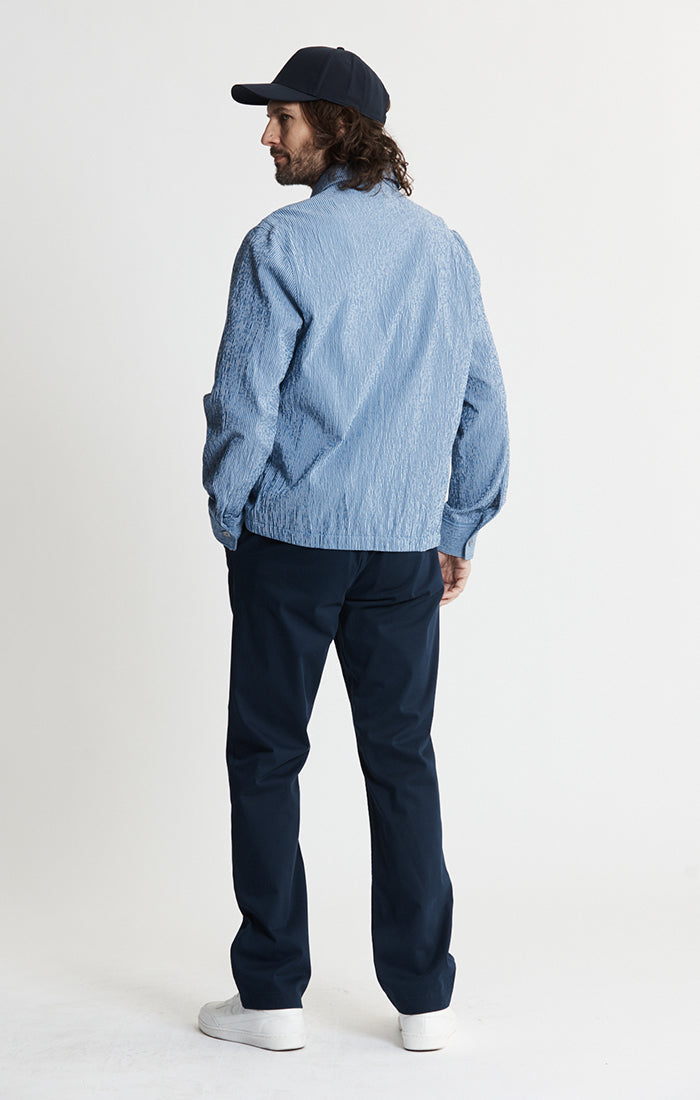 Charles Seersucker Full Zip Jacket – JACHS NY