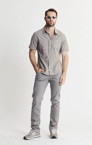 Classic Oxford Short Sleeve Shirt - JACHS NY