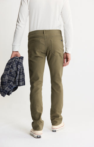 Loopback Twill 5-Pocket Pants - JACHS NY