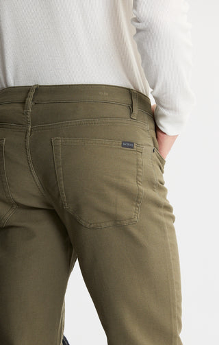 Loopback Twill 5-Pocket Pants - JACHS NY