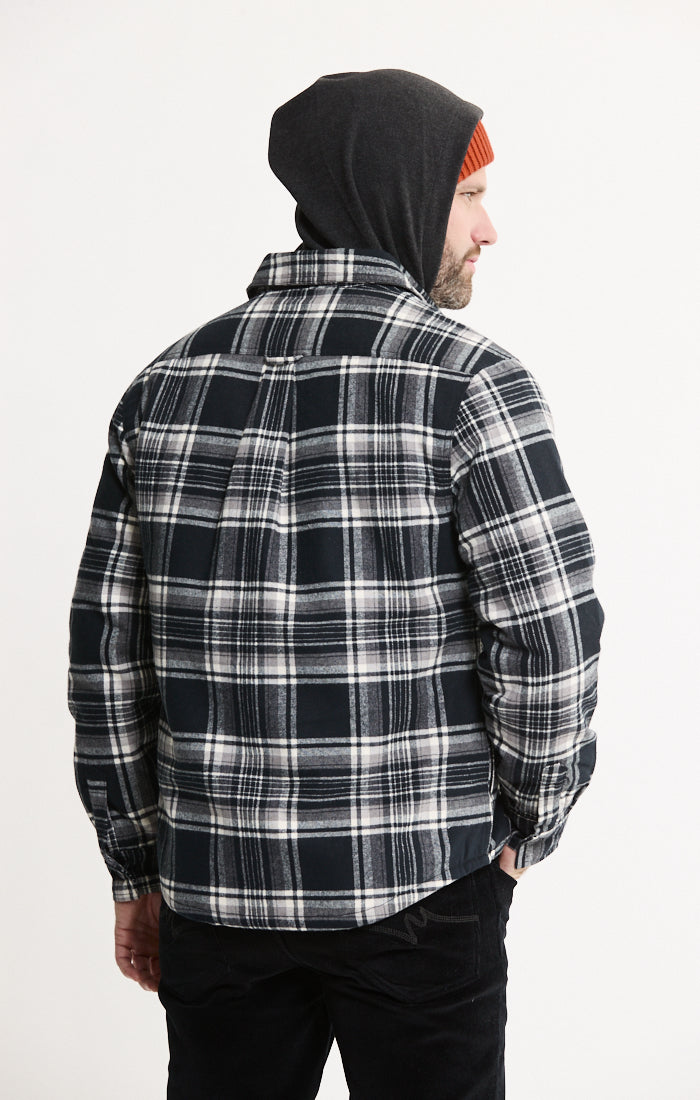 Sherpa Lined Flannel Shirt Jacket | Men's Shirt Jackets | JACHS NY Sherpa Lined Flannel Shirt Jacket | Men's Shirt Jackets | JACHS NY