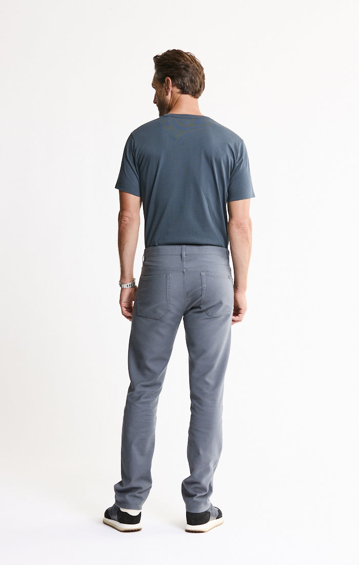 Stretch Straight Fit 5 Pocket Twill Pant – JACHS NY