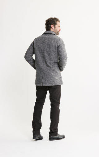 Classic Lined Herringbone Coat - JACHS NY