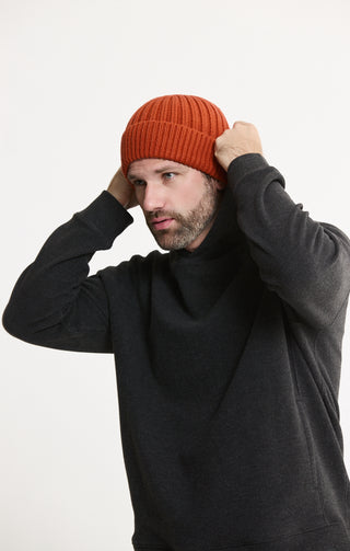 Wool Blend Pullover Hoodie - JACHS NY