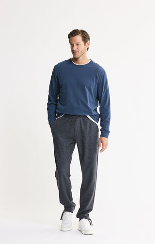 Wool Blend Knit Jogger Pants - JACHS NY