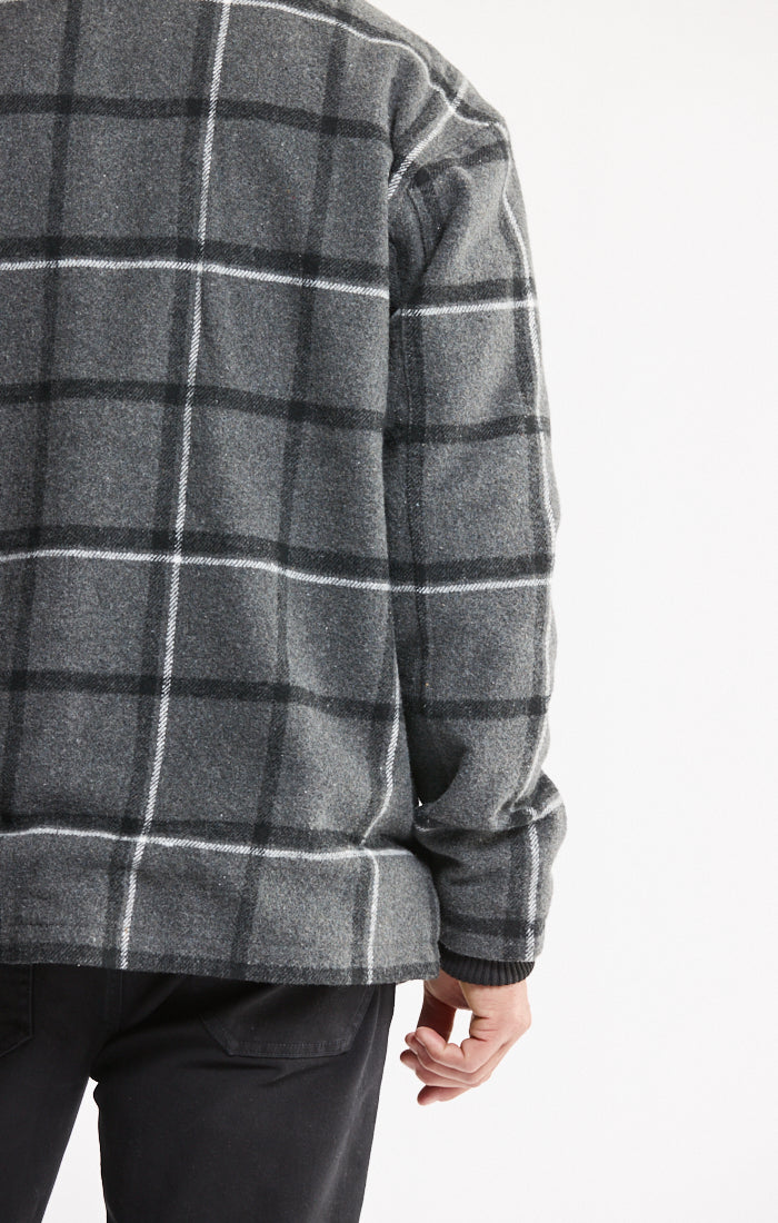 Sherpa Lined Wool Blend Jacket | Men's Shirt Jacket | JACHS NY Sherpa Lined Wool Blend Jacket | Men's Shirt Jacket | JACHS NY