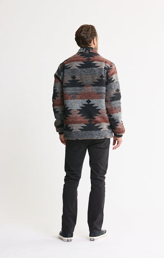 Sherpa Lined Wool Blend Jacket - JACHS NY