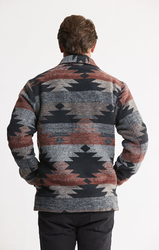Sherpa Lined Wool Blend Jacket - JACHS NY