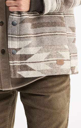 Sherpa Lined Wool Blend Jacket - JACHS NY