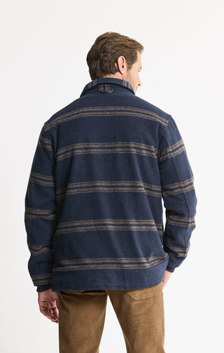 Sherpa Lined Wool Blend Jacket - JACHS NY