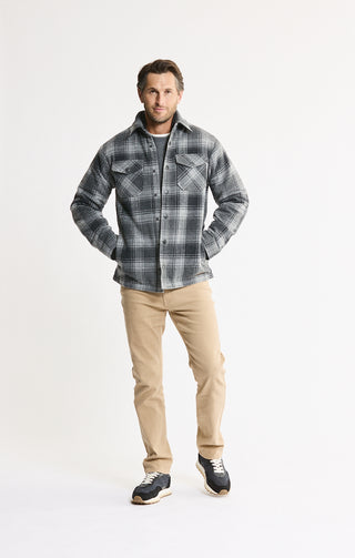 Sherpa Lined Wool Blend Jacket - JACHS NY