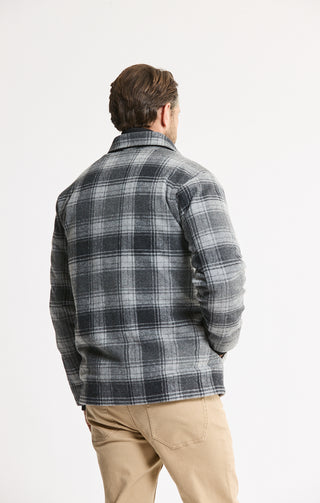 Sherpa Lined Wool Blend Jacket - JACHS NY