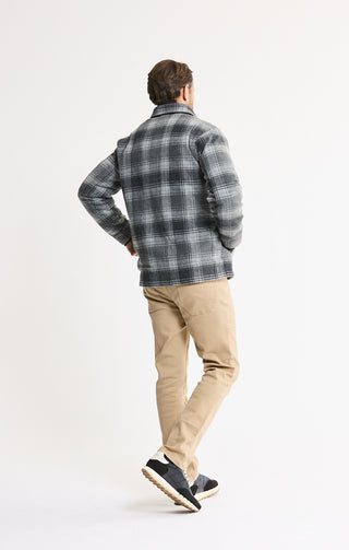Sherpa Lined Wool Blend Jacket - JACHS NY