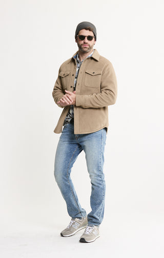 Luxe Soft-Blend Quilt Lined Overshirt - JACHS NY