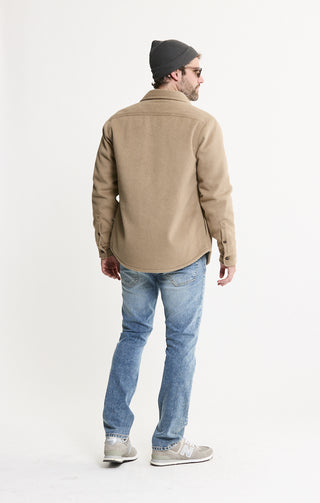 Luxe Soft-Blend Quilt Lined Overshirt - JACHS NY