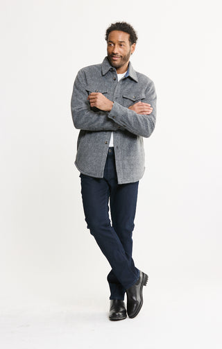 Luxe Soft-Blend Quilt Lined Overshirt - JACHS NY