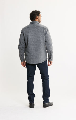 Luxe Soft-Blend Quilt Lined Overshirt - JACHS NY