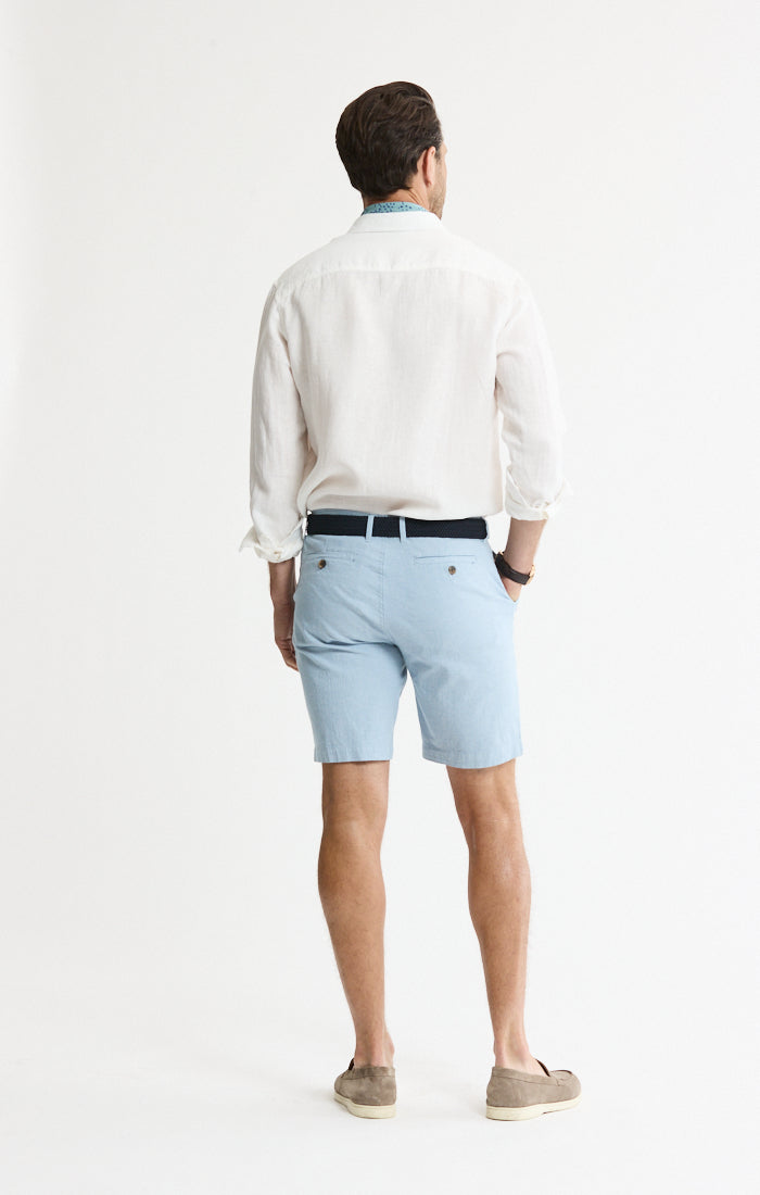 Stretch Chambray Shorts | Men's Shorts | JACHS NY