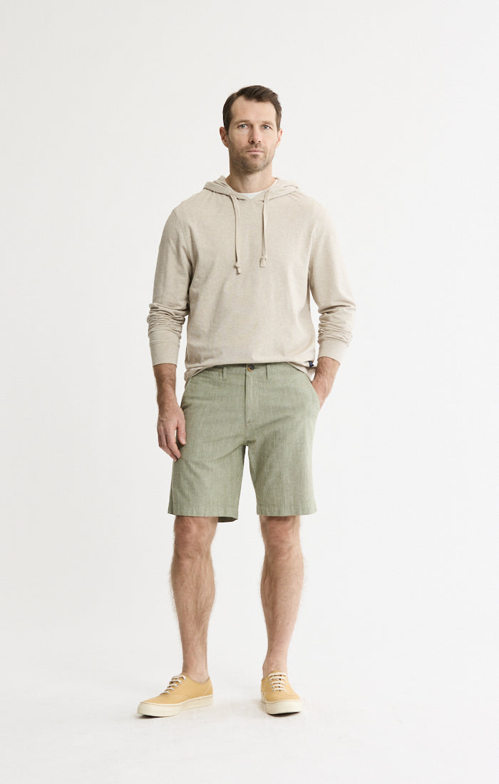 Men's Chambray Shorts | Stretch Chambray Denim Shorts | JACHS NY