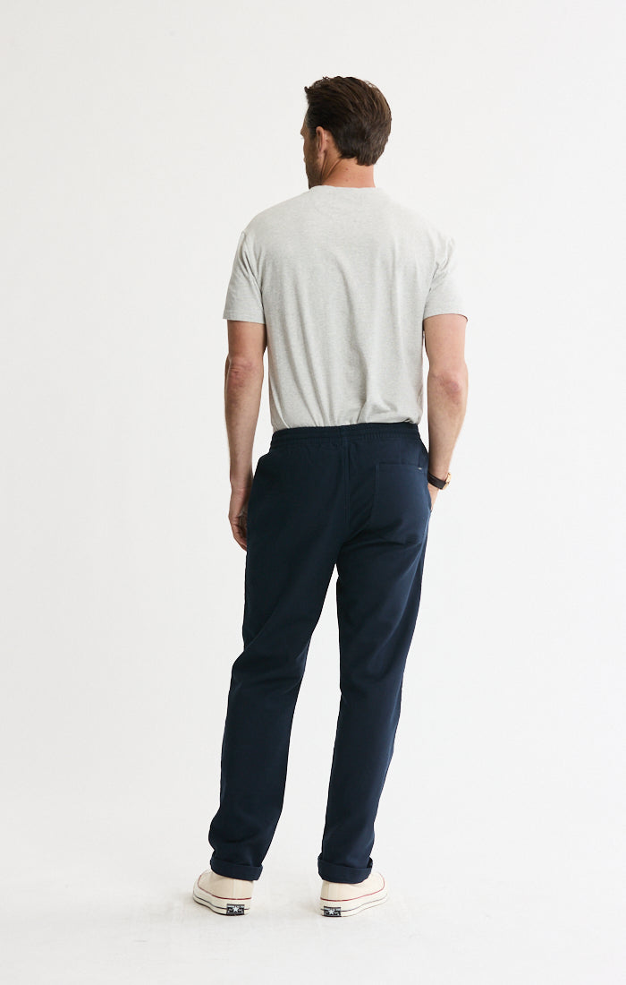 Cotton Twill Drawstring Pants | Men's Pants | JACHS NY