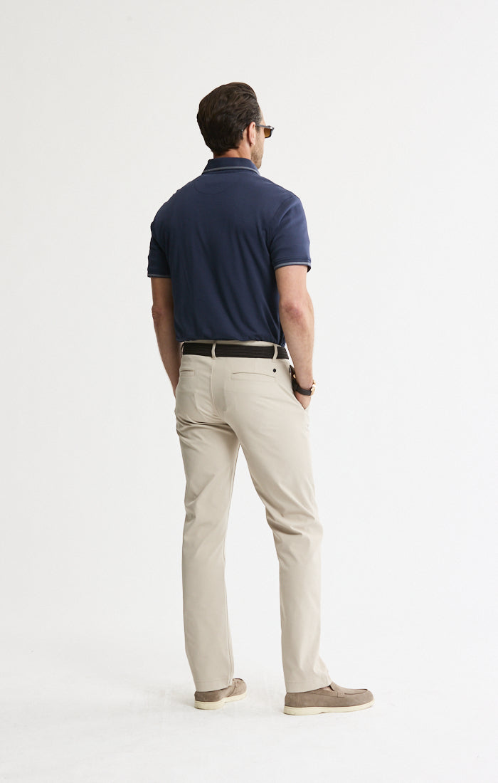 Cotton Interlock Polo Shirt | Mens Cotton Polo | JACHS NY