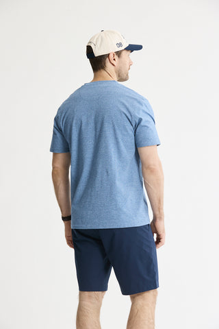 Luxe Knit Short Sleeve Henley Shirt - JACHS NY