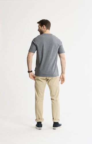 Luxe Knit Short Sleeve Henley Shirt - JACHS NY