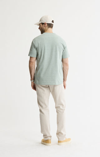 Luxe Knit Short Sleeve Henley Shirt - JACHS NY