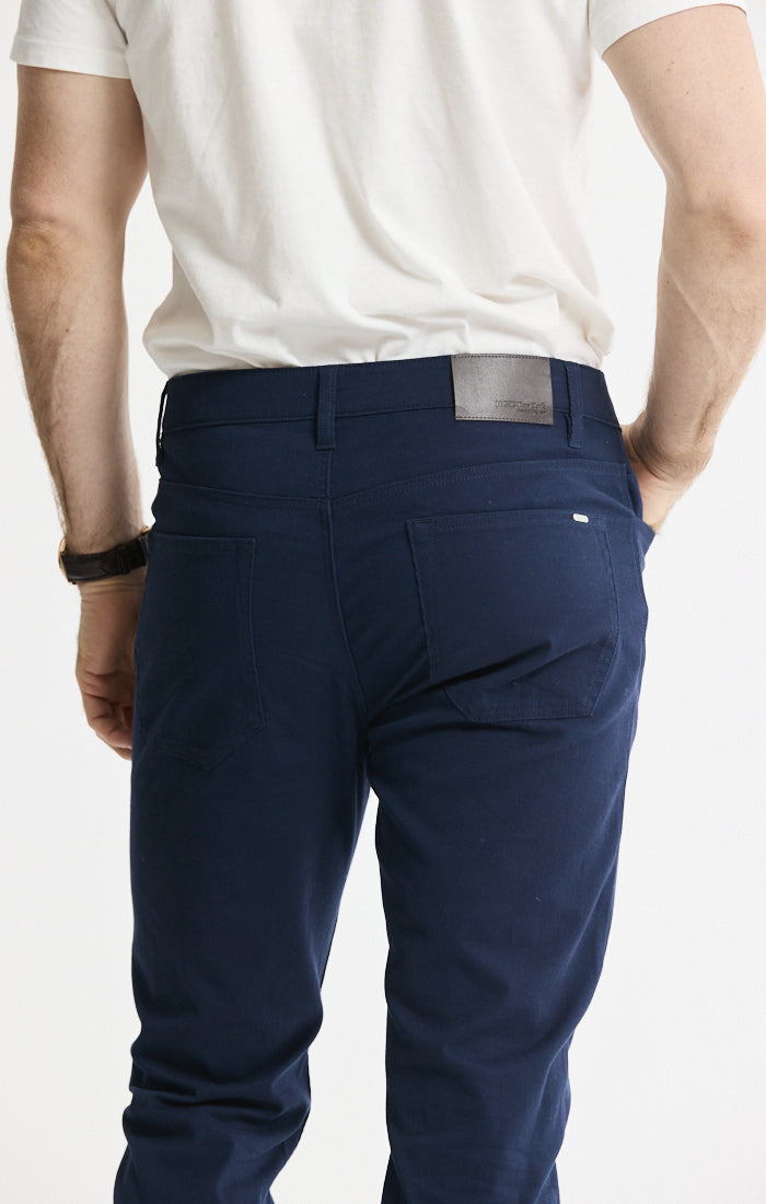 Cotton Silk Blend Strech 5-Pocket Pants | Men's Pants | JACHS NY