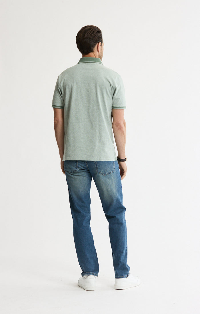 Men's Brushed Knit Polo | Soft Knit Polo Shirt | JACHS NY