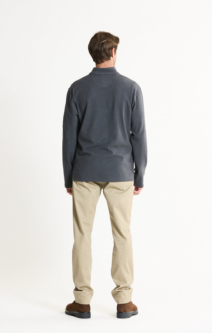 Ultra Soft Heather Quarter Zip Pullover | Mens Quarter Zip Sweater
