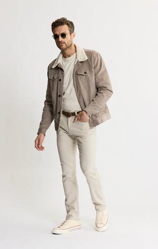 Sherpa Lined Corduroy Trucker Jacket - JACHS NY